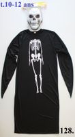 Costume squelette / Skelett t. 10 - 12 ans