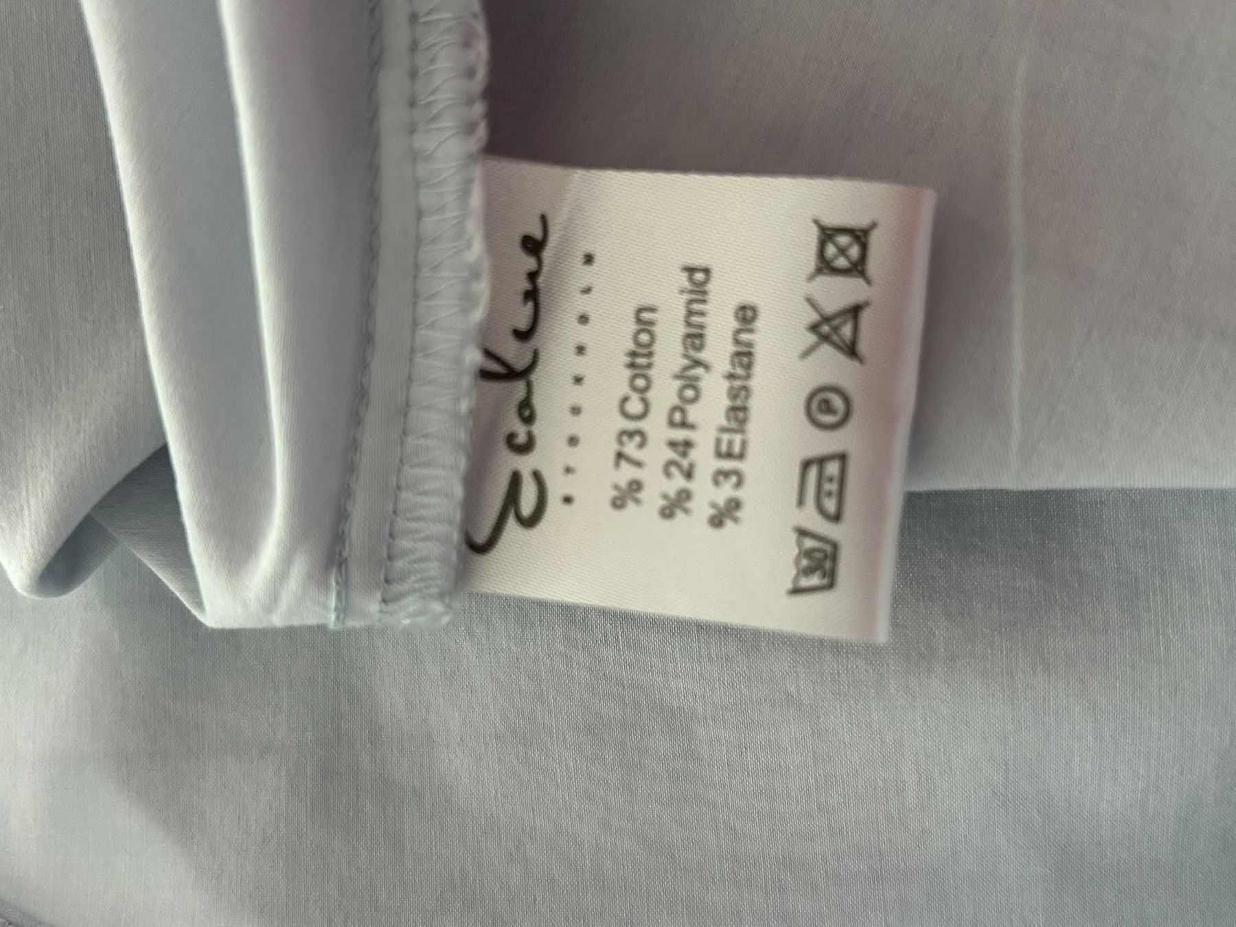 Camicette: Damen Hemd Ecoline Stockholm Grösse S hellblau – Usato da Wädenswil venduto da coconut1289 2