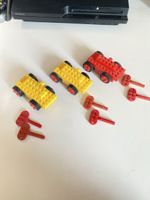Lot de 3 petites voitures Lego et accessoires