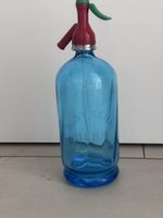 Siphonflasche blau