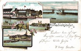 Gruss aus Friedrichshafen. 1898