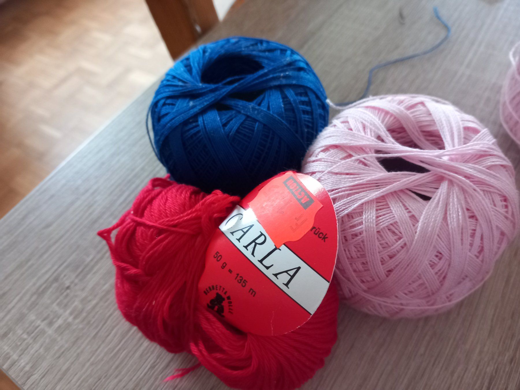 Lana: 5 pelotes de coton occasion – Usato da Miecourt venduto da Marly1 3