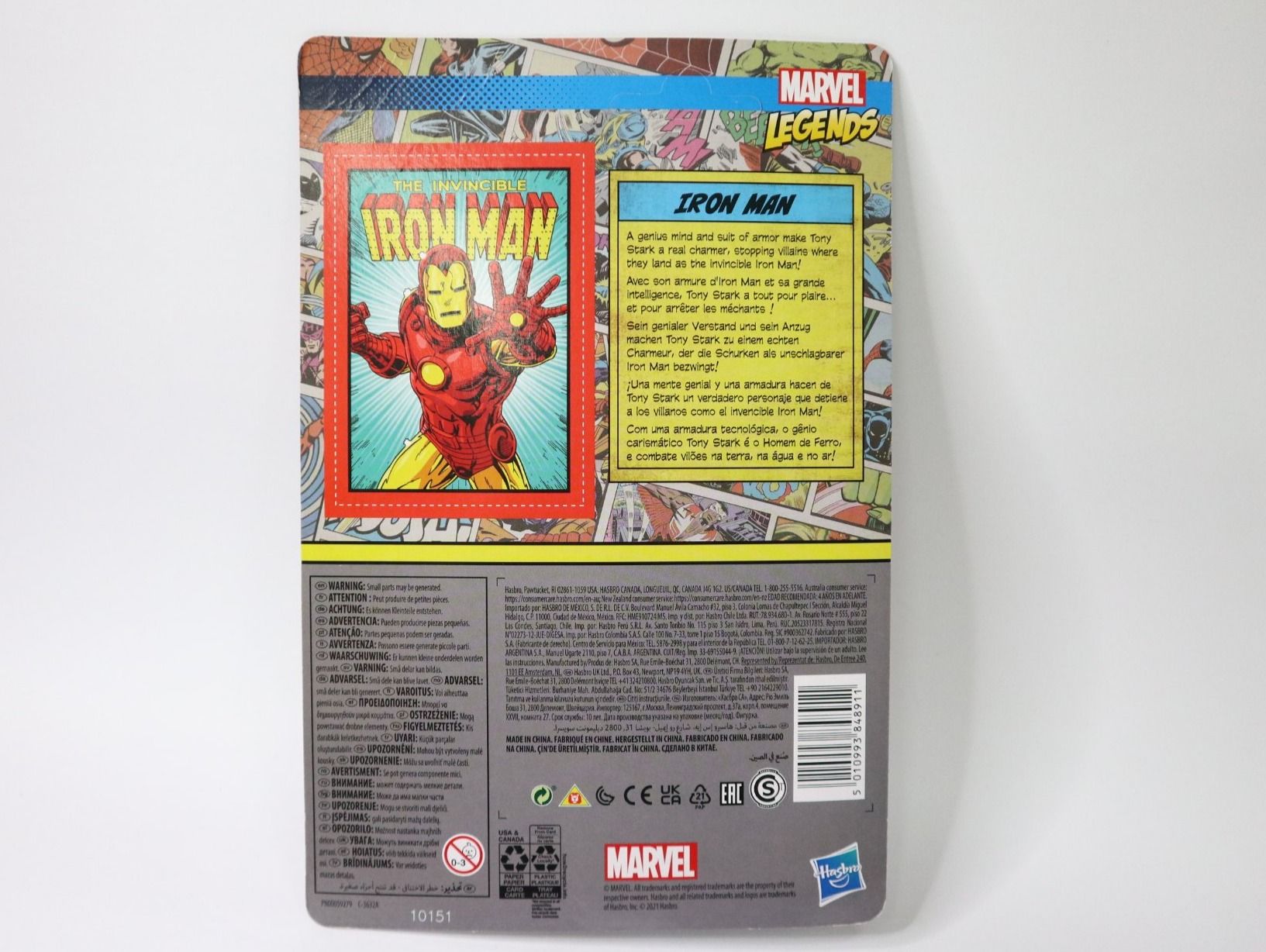 Marvel Statuette: Marvel Legends Iron Man Figur Kenner Retro – Nuovo e nell'imballaggio originale da Eschenbach SG venduto da Astalavista 1