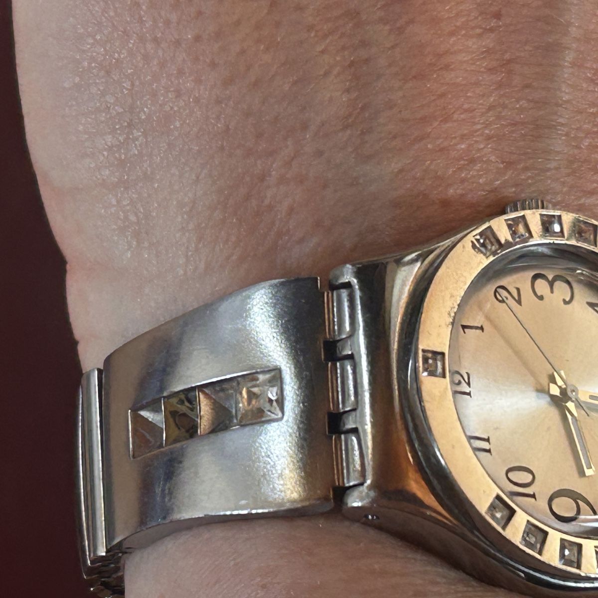 Swatch Orologi: Swatch Irony , Edelstahl, damen – Usato da Basel venduto da bellespirit 5