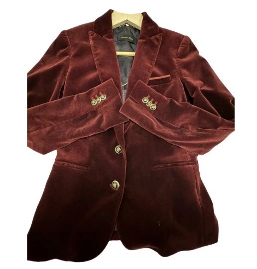 Giacche: Wunderschöner Velvet Blazer - Gr.38/40 Massimo Dutti – Nuovo (secondo la descrizione) da Bubikon venduto da nb_b8d9