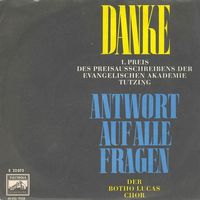 Botho Lucas Chor - Danke (7")