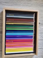 Holzkasten mit Buntstiften Bellcolor 30 Farben neuer Zustand