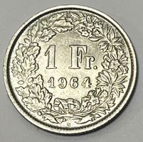 1 Franken - stehende Helvetia - 1964 B