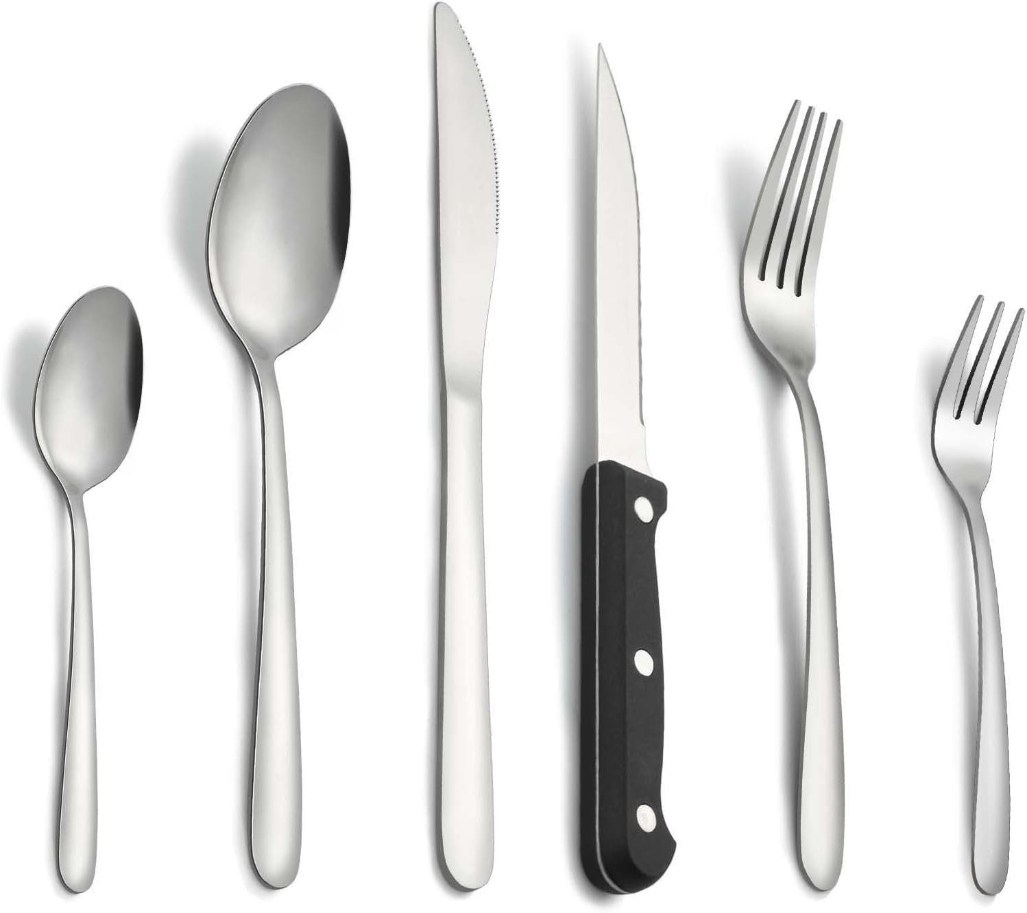 Set di posate: Besteckset mit Steakmesser, 36 teilig – Nuovo e nell'imballaggio originale da Nuglar venduto da SaleRitter 1
