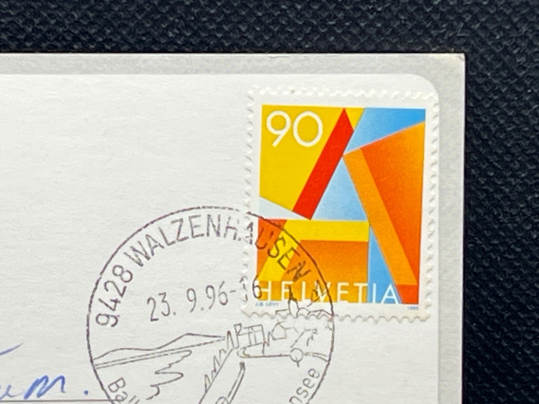 Cartoline postali: Bregenz - Bodensee - Vorarlberg: Pfänderspitze 1064m – Usato da Widnau venduto da Brusi9 1
