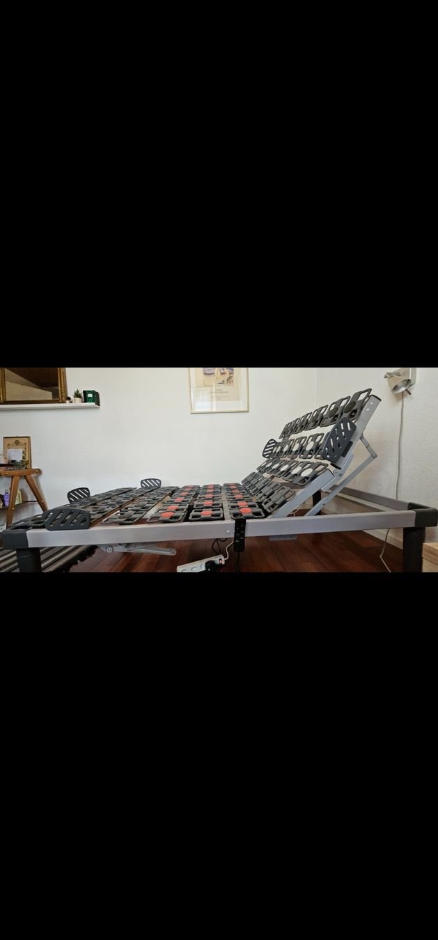 Tempur Letti: Lit avec sommier électrique Tempur 100x200 – Usato da Chancy venduto da Capick 3
