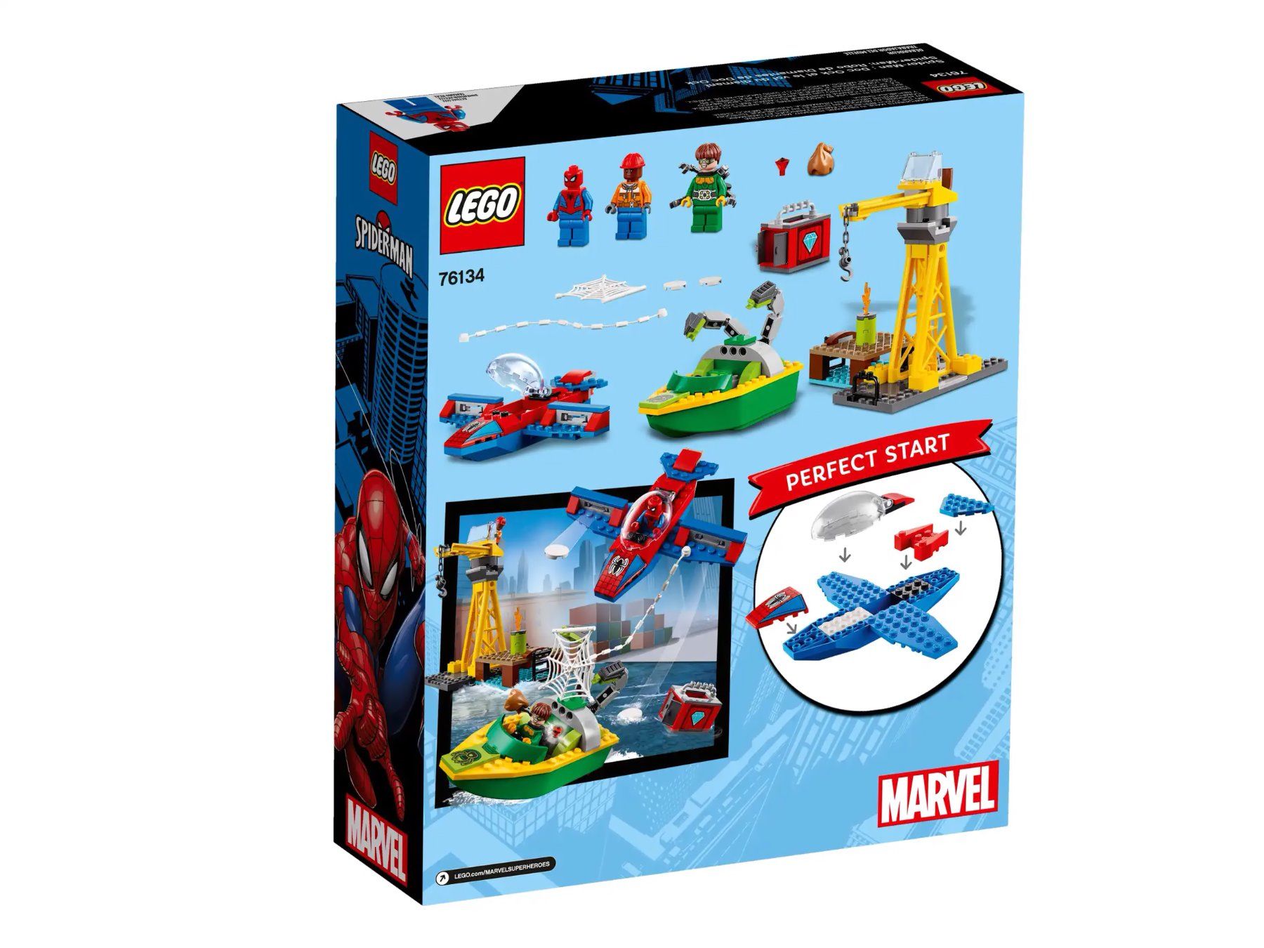 Lego Kit di costruzioni: Lego Marvel 76134 Spider-Man: Diamantenraub mit Doc Ock – Nuovo e nell'imballaggio originale da Nidau venduto da goodone21 2