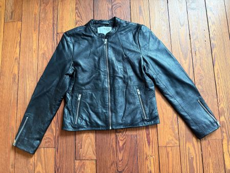 Lederjacke SELECTED FEMME ,Grösse 40, schwarz, neuwertig