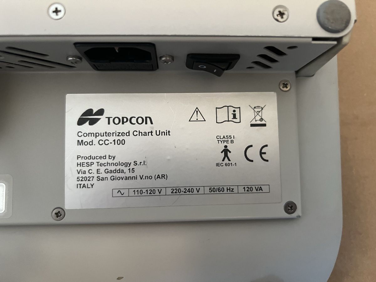 Lunettes & Verres: Écran d'optotypes Topcon CC-100 – D'occasion à Basel par La.Bonne.affaire 6