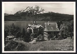 Vitznau, Kurhaus Grubisalm am Rigi mit P