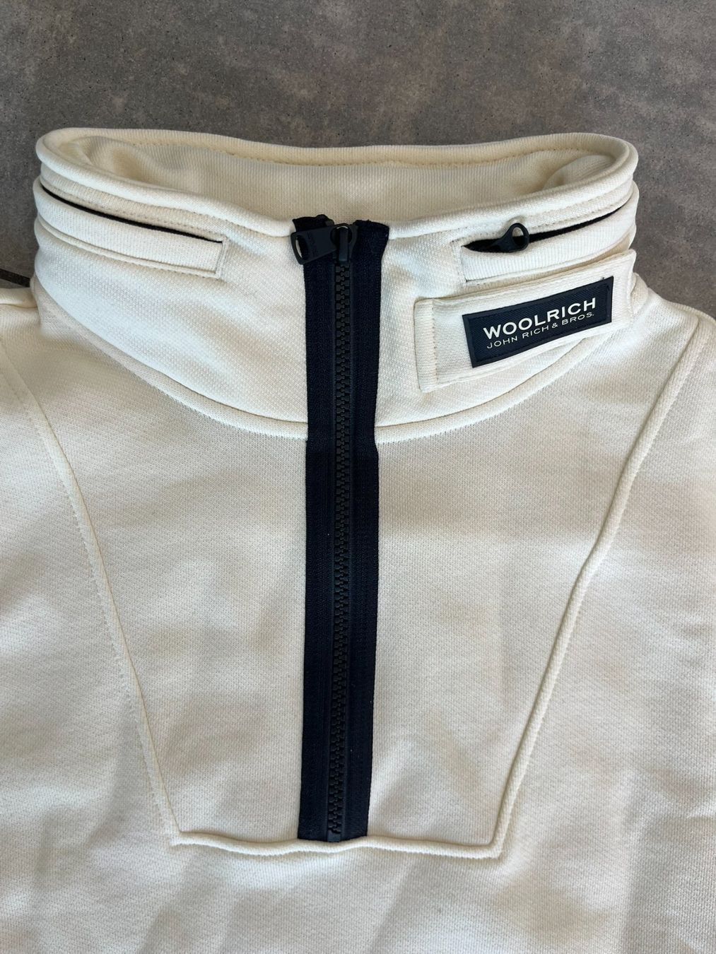 Woolrich Pullover & Sweatshirts: WOOLRICH Pullover Half-Zipper Beige – Gebraucht aus Otelfingen von Denis_ZH 2