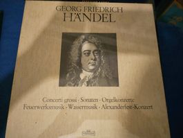 Georg Friedrich Händel/concerti/sonaten/orgelkonzerte lp box