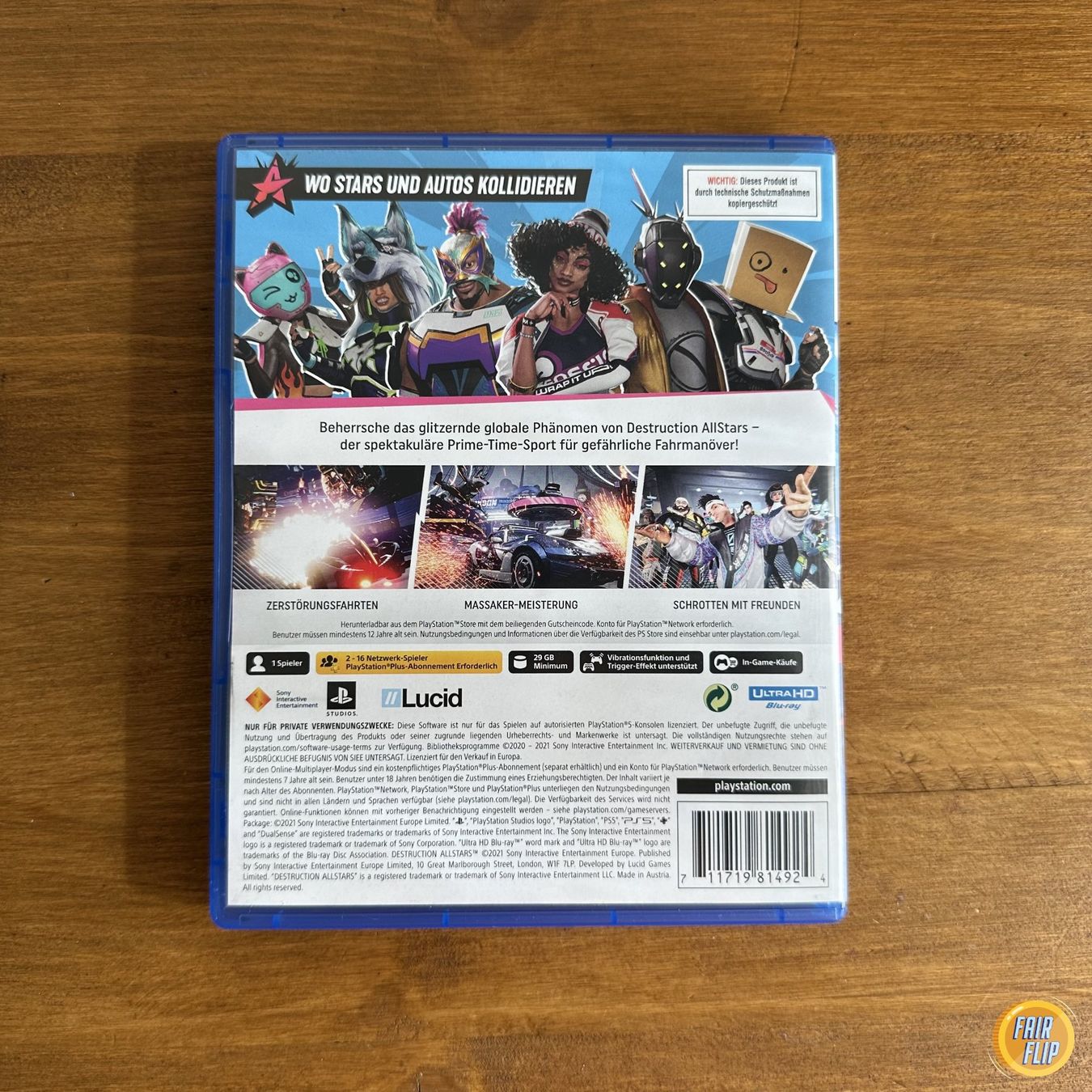 Spiele: PS5 Destruction AllStars – Gebraucht aus Luzern von fairflip 2