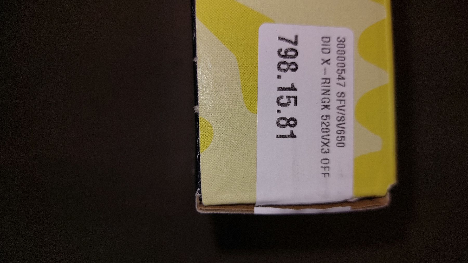 Alle Motorradersatzteile: Kettenkit neu – Neu und originalverpackt aus Flaach von Bubble4 3