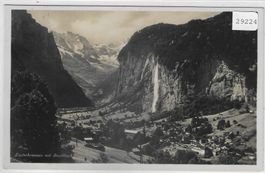 Lauterbrunnen mit Staubbach