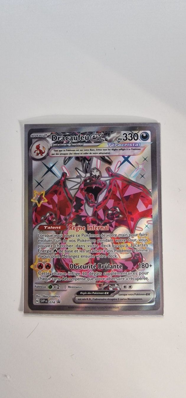Pokémon Carte collezionabili: Dracaufeu promo svp fr 074 – Usato da Les Verrières venduto da ser_sym7