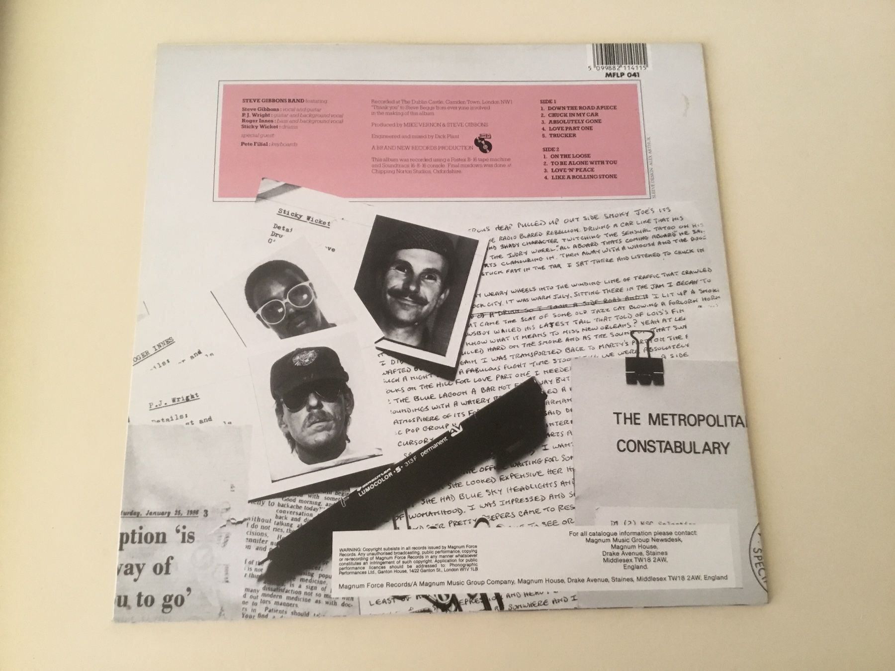Dischi in vinile: Steve Gibbons Band / On the loose – Nuovo (secondo la descrizione) da Kreuzlingen venduto da Schuggerman 1