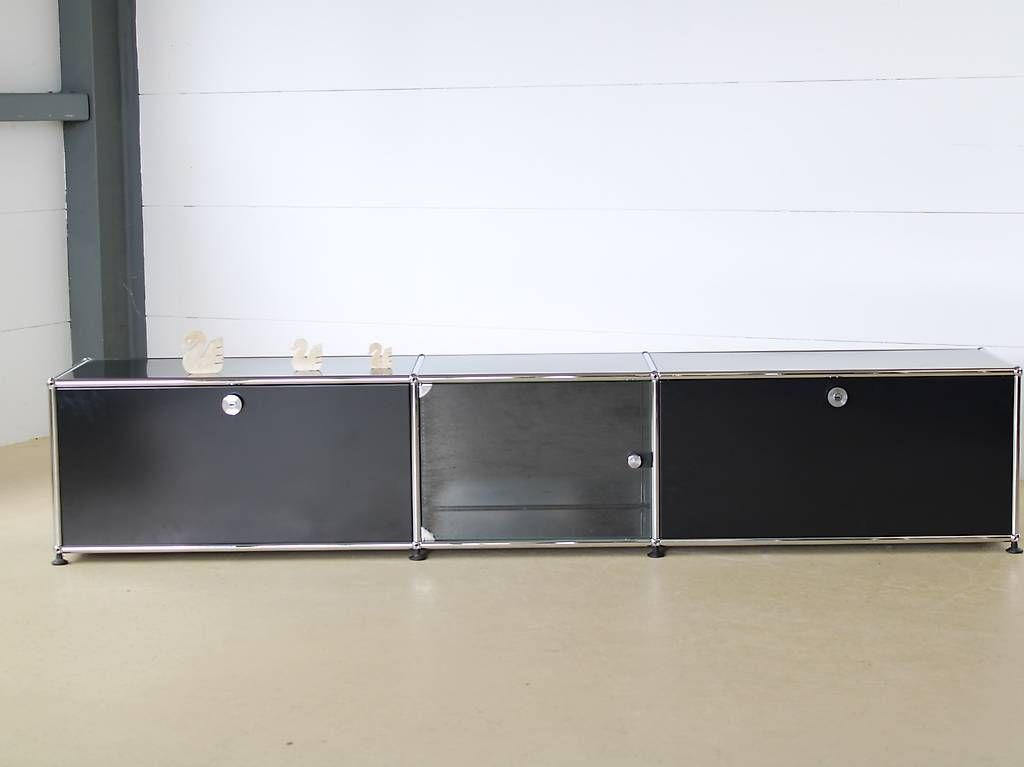 Mobili TV: USM Lowboard in Schwarz – Usato da Meinisberg venduto da atelier_TILIJA 4