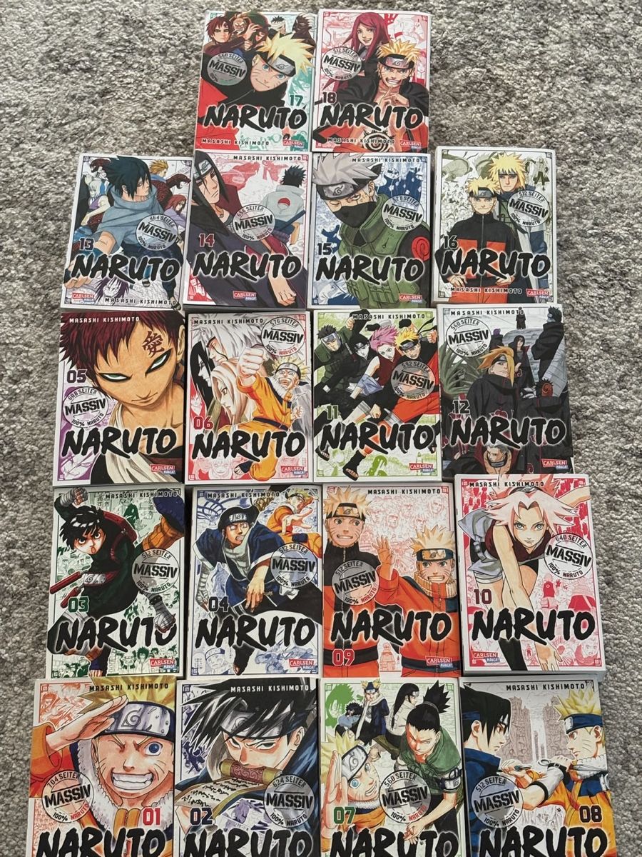 Libri:  Serie Naruto  1-18  – Usato da Meilen venduto da treck0z