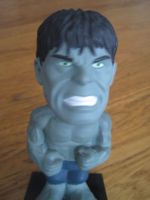 HULK mit Wackelkopf  Wacky Wobbler Funko Bobble 18cm