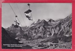 SESSELBAHN KANDERSTEG - OESCHINENSEE, BLICK GEGEN KANDERSTEG