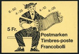 1984 - Markenheftchen - Volksbräuche - Ersttag Stempel ET