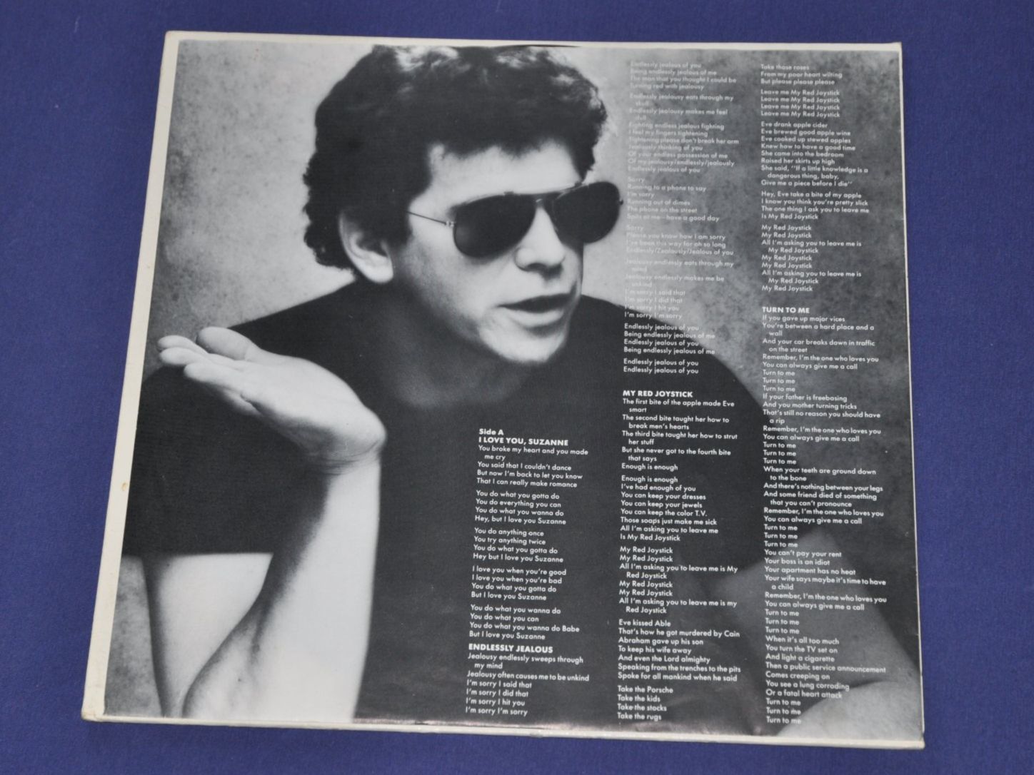 Vinyles: LP Lou Reed - New Sensations – D'occasion à Boll par Theodora15 3
