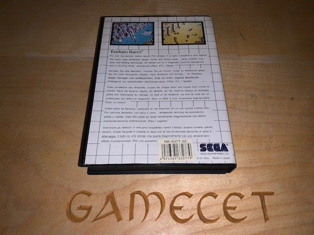 Sega Giochi: Enduro Racer Sega Master System – Usato da Steinach venduto da Gamecet 2