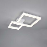 LED Deckenleuchte, Weiss, 62 cm x 47 cm