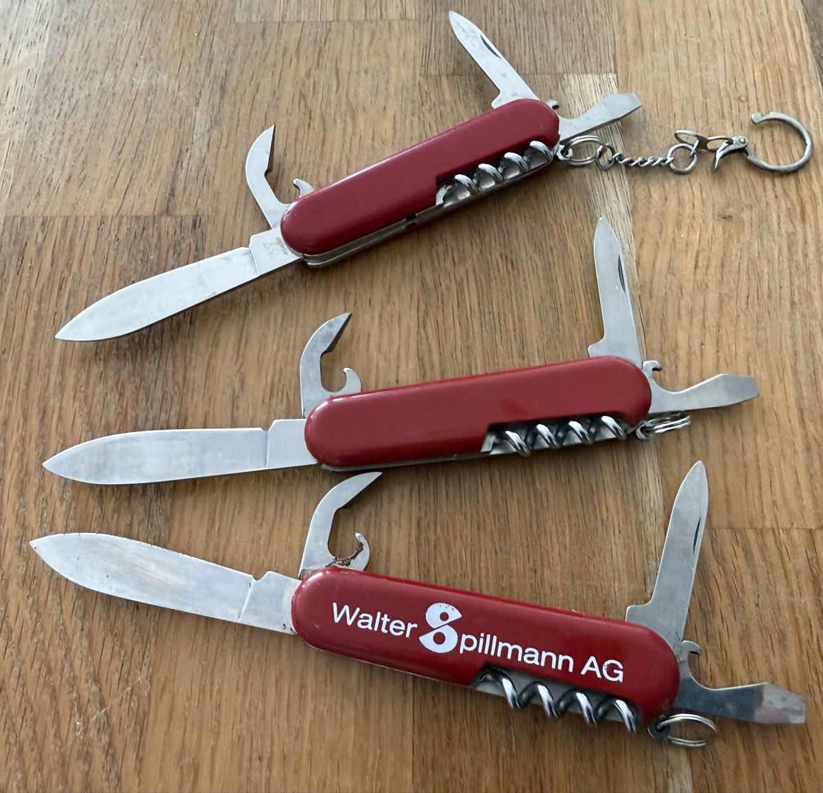 Wenger Taschenmesser: 3 Taschenmesser Wenger Sackmesser – Gebraucht aus Goldach von Messerguru 4