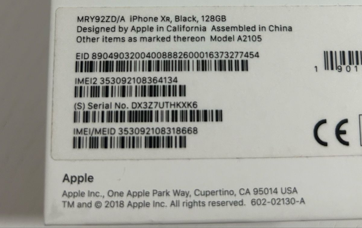 Apple Telefoni cellulari / Smartphones: IPHONE XR 128Gb – Usato da granges paccot venduto da RMBS 5