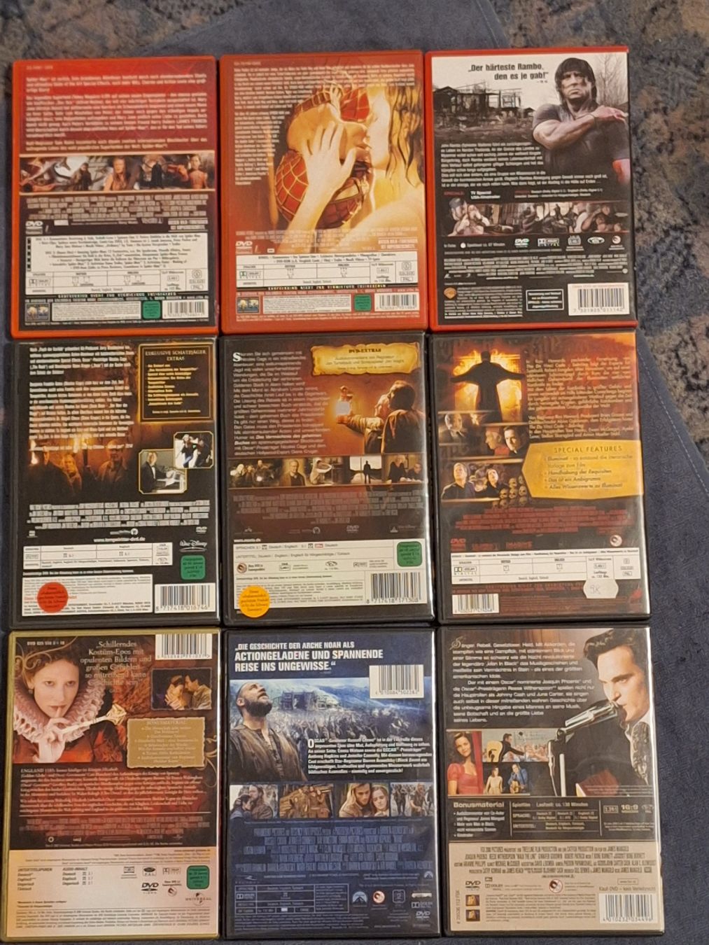 Tutti i DVDs: 9 tolle Filme auf Dvd – Usato da Balsthal venduto da roh_dt72 1