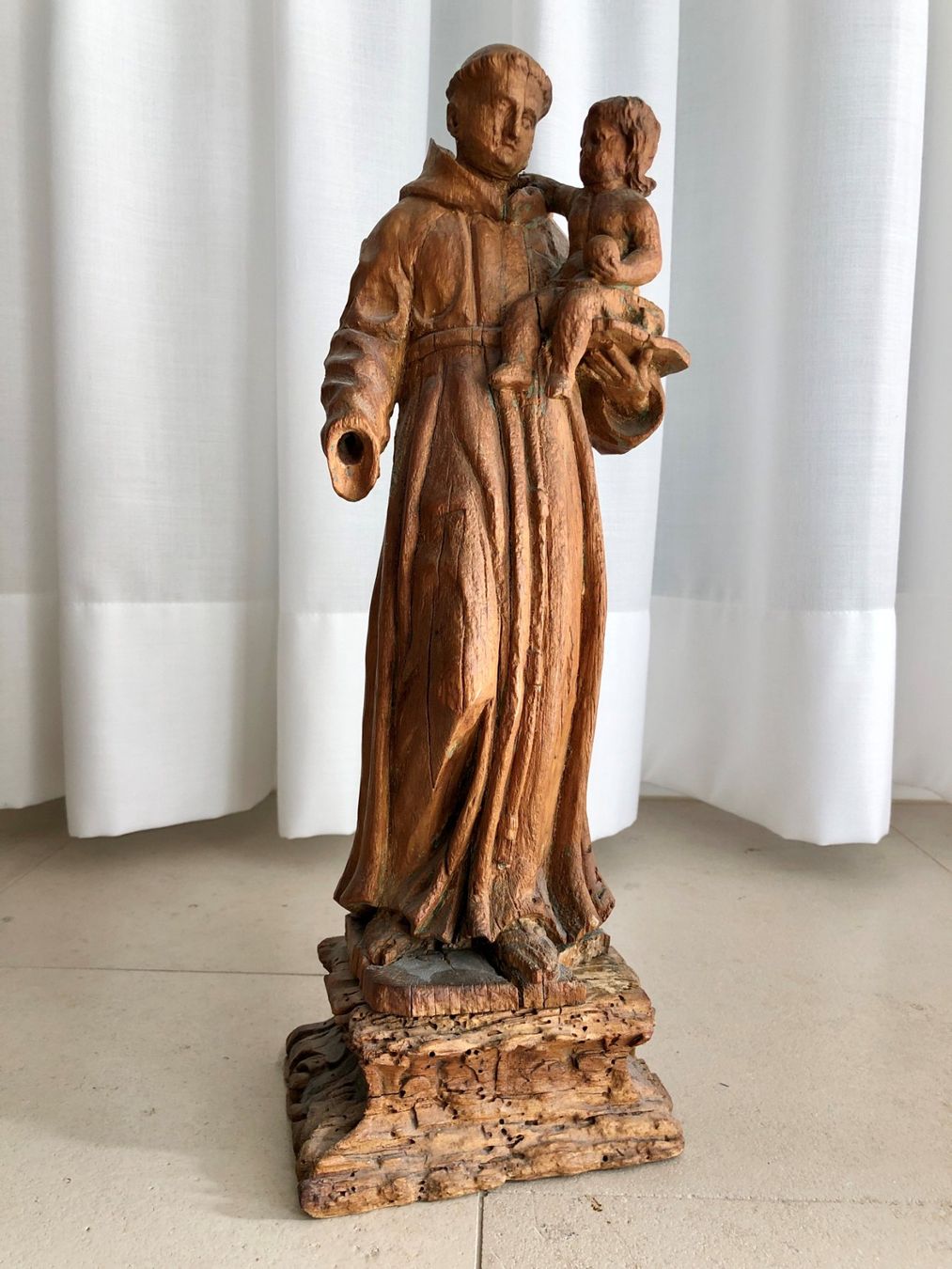 Sculture & Statue: Heiliger Antonius mit Jesuskind – Usato da St.Gallen venduto da ConnectionCH