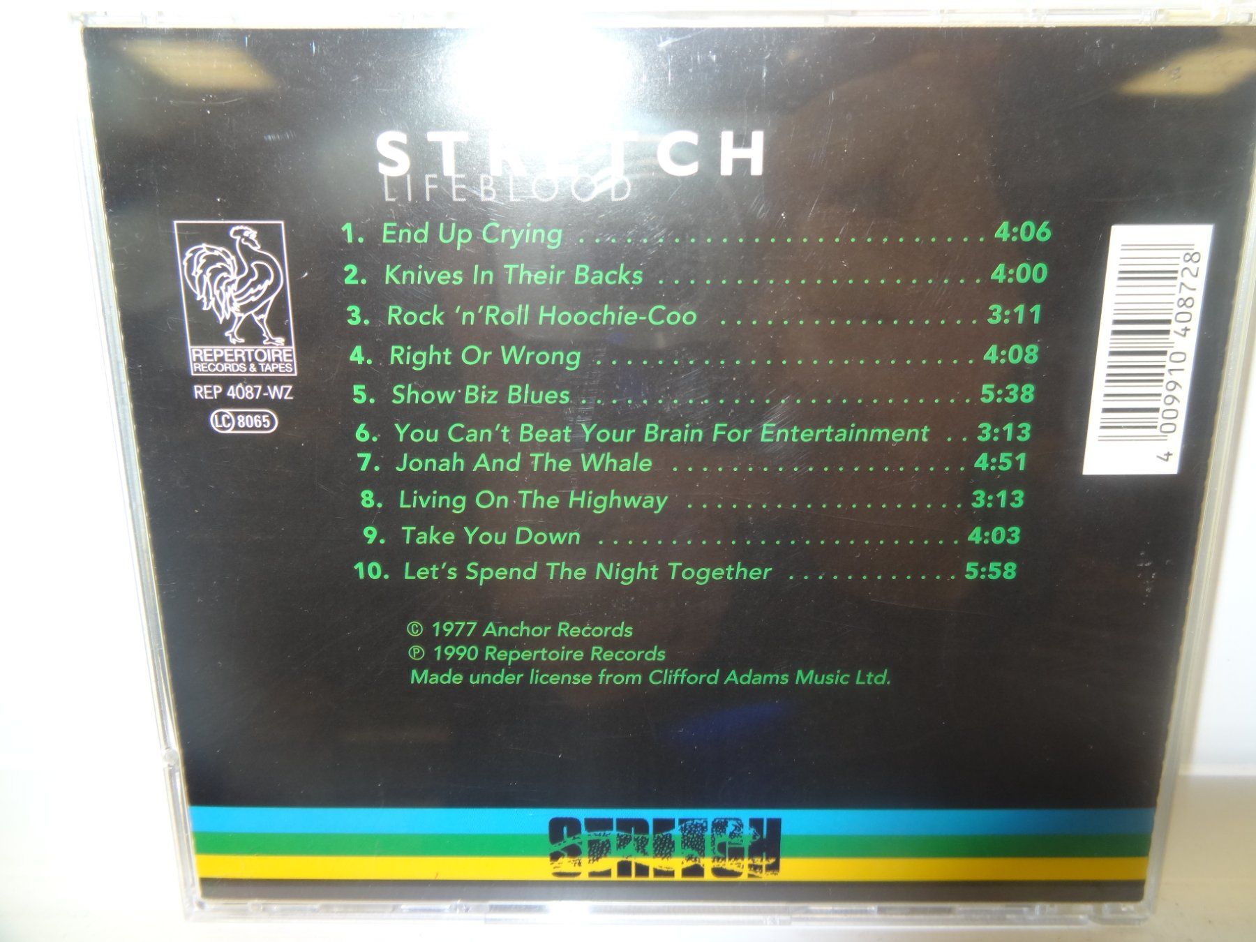 CD: Stretch, Lifeblood – Usato da luzern venduto da musicandart 1