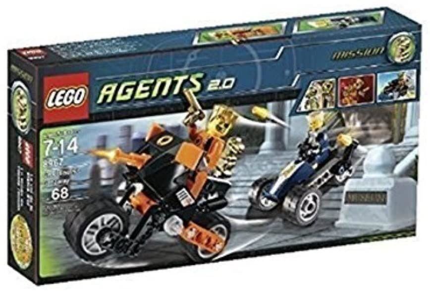 Lego Giocattoli: LEGO Agent's 2.0 Goldzahns Flucht 8967 – Usato da Weisslingen venduto da retob66