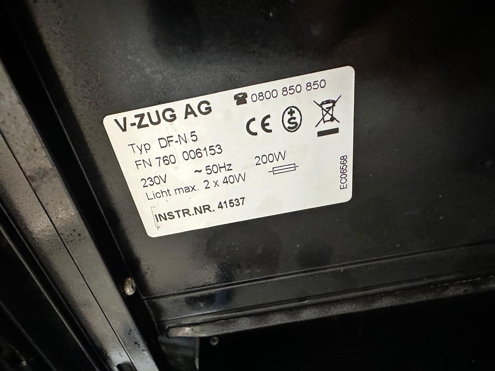 V-Zug Cappe di aspirazione: Dunstabzugshaube & Dampfabzug V-ZUG – Usato da Spreitenbach venduto da Space_X 5