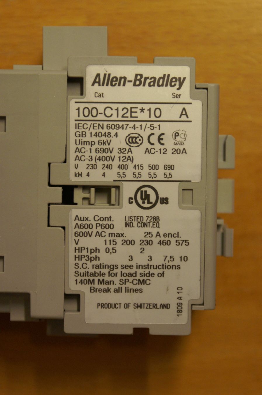 Componenti elettronici: 4 Leistungsschütze 5.5 kW – Nuovo (secondo la descrizione) da Grub AR venduto da SLBCM75 1
