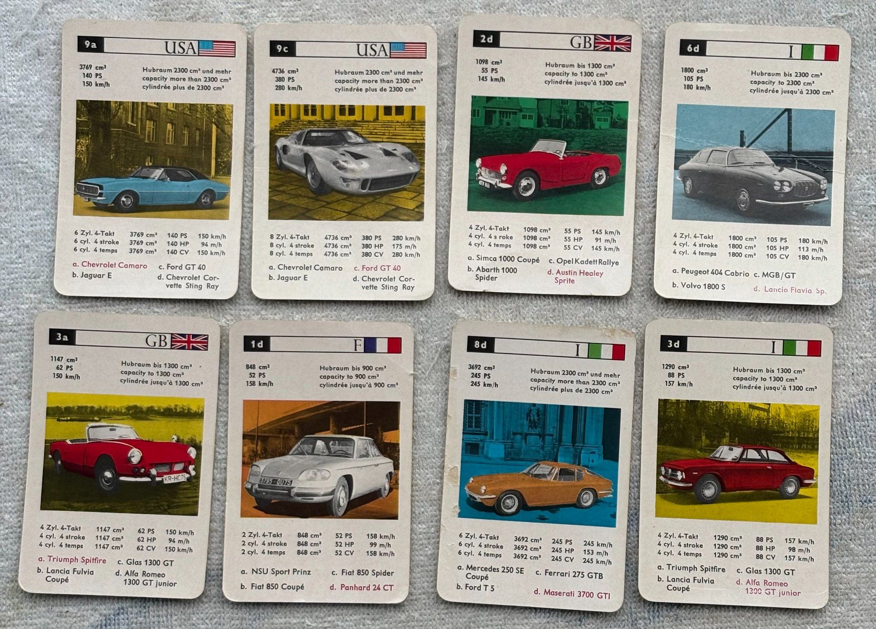 Giochi: ANTIKES AUTO QUARTETT – Difettoso da Ostermundigen venduto da wini63 2