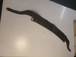 Revolvergürtel Leder braun 100 cm