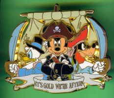 Disney   DONALD  MICKEY  GOOFY  Piraten