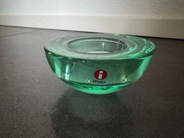 iittala "ballo" Kerzenlicht in grün Glasdesign Finland