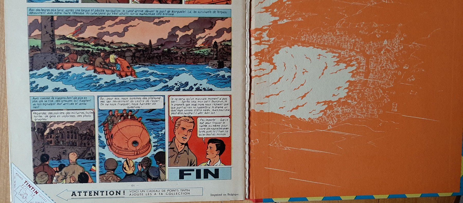 Fumetti: Album BD Guy Lefranc  édition 1961  cotation  450.- – Usato da Monthey venduto da ficelles 4