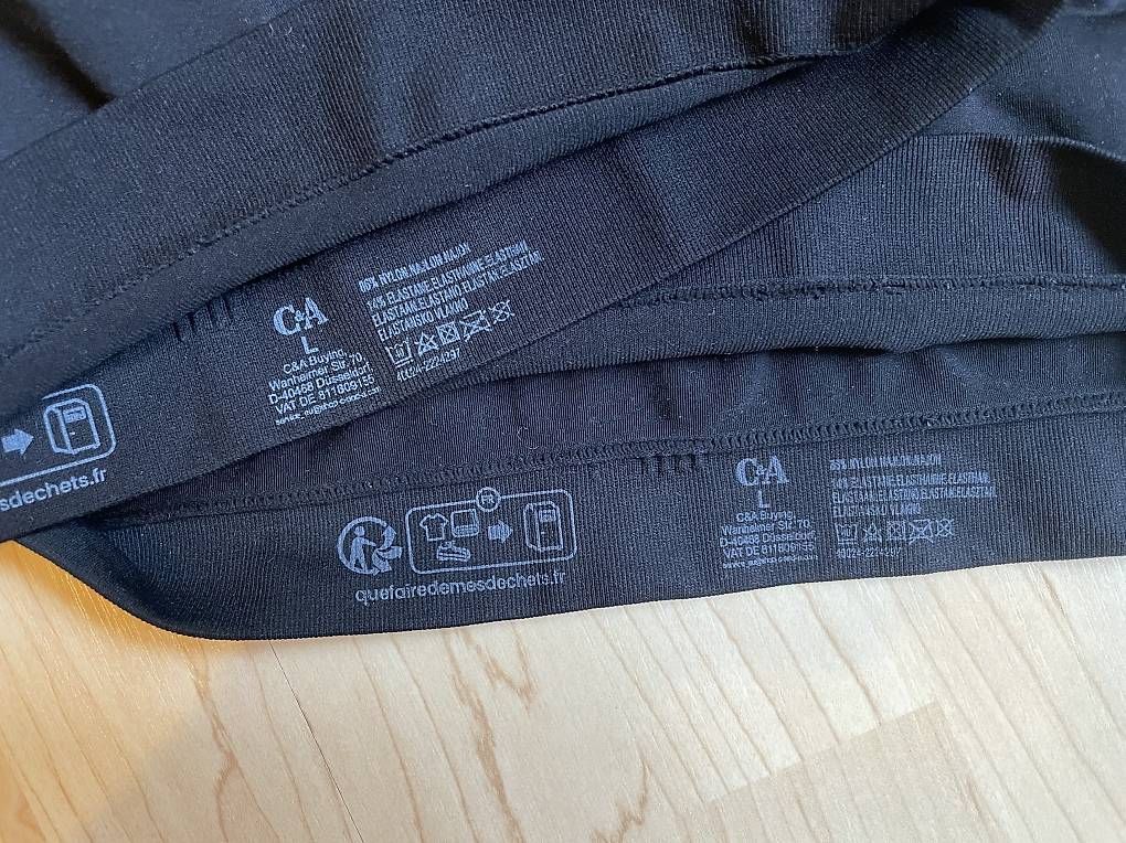 C&A Altra biancheria intima: C und A 2 Soft Bustiers BHs Spaghettiträger L – Usato da St. Gallen venduto da K_Blum 1