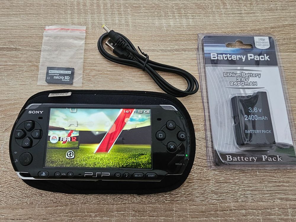 Sony PSP Playstation Portable 3000er Modell (Gebraucht) in Sempach für ...