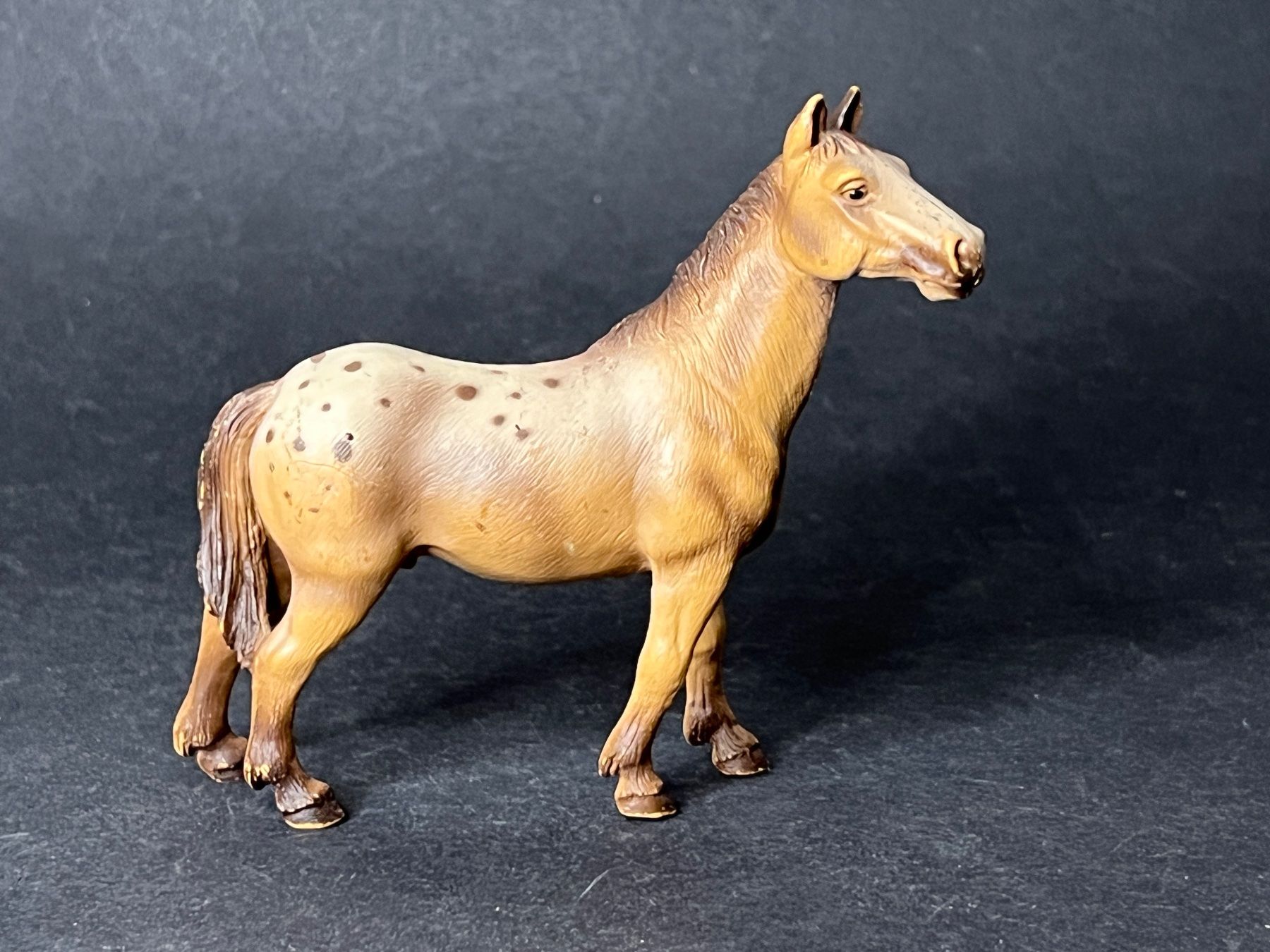 Schleich Statuette: Schleich Appaloosa Hengst Pferd – Usato da Ennetbaden venduto da mapa05